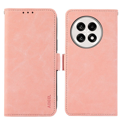 ABEEL Phone Cover for OnePlus 13R 5G  /  Ace 5 5G  /  5 Pro 5G Case PU Leather Folio Stand View RFID Blocking