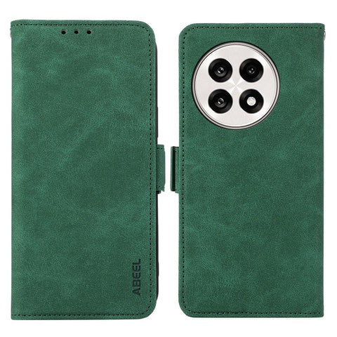 ABEEL Phone Cover for OnePlus 13R 5G  /  Ace 5 5G  /  5 Pro 5G Case PU Leather Folio Stand View RFID Blocking