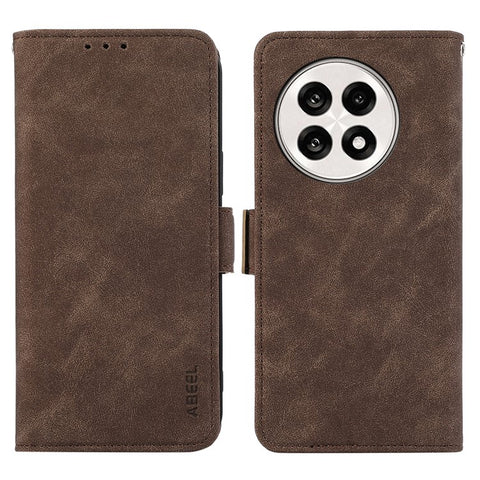 ABEEL Phone Cover for OnePlus 13R 5G  /  Ace 5 5G  /  5 Pro 5G Case PU Leather Folio Stand View RFID Blocking