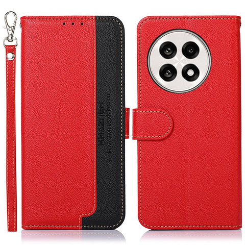 KHAZNEH Phone Case For OnePlus 13R 5G / Ace 5 5G / Ace 5 Pro 5G RFID Blocking Wallet PU Leather Cover