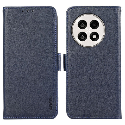 ABEEL Phone Case For OnePlus 13R 5G / Ace 5 5G / Ace 5 Pro 5G Litchi Texture Leather RFID Blocking Cover