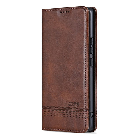 AZNS For Oppo Reno13 5G (Global) Case Cowhide Texture PU Leather Wallet Phone Cover