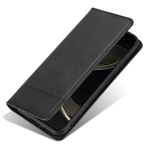 AZNS For Oppo Reno13 Pro 5G Case Cowhide Texture PU Leather Wallet Phone Cover