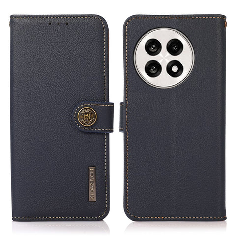 KHAZNEH Wallet Case for OnePlus 13R 5G / Ace 5 5G / Ace 5 Pro 5G Genuine Cow Leather Phone Cover