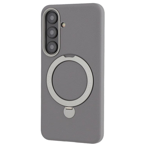 X-LEVEL For Samsung Galaxy S25 Magnetic Case Kickstand PC + PU Phone Back Cover