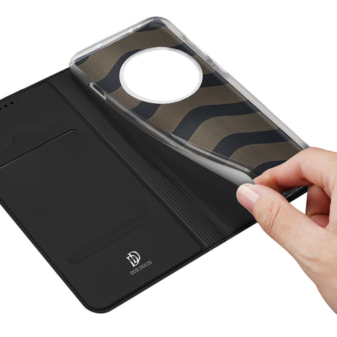 DUX DUCIS For OnePlus Ace 5 Pro 5G / OnePlus 13R 5G / OnePlus Ace 5 5G Case  Skin Pro Series Leather Stand Cover Card Holder