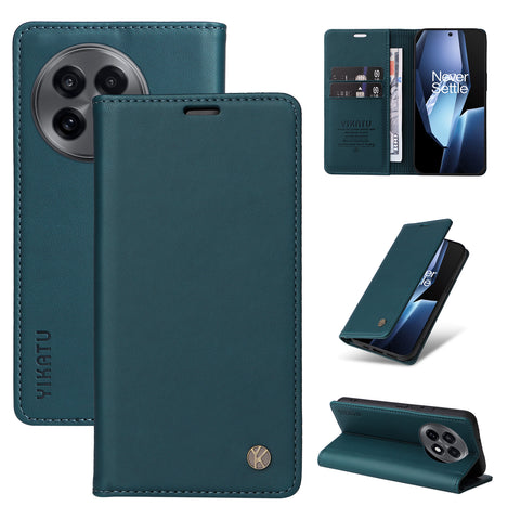 YIKATU For OnePlus Ace 5G Phone Cases  Magnetic Closure PU Leather Mobile Cover