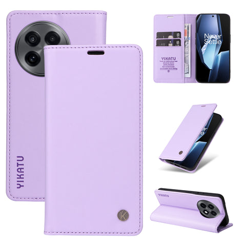 YIKATU For OnePlus Ace 5G Phone Cases  Magnetic Closure PU Leather Mobile Cover