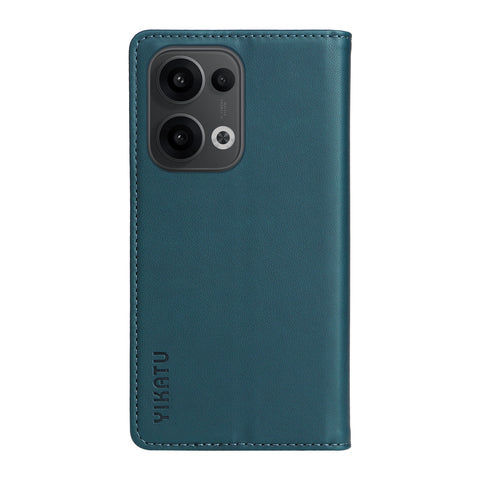 YIKATU For Oppo Reno13 5G (Global) Phone Cases  Magnetic Closure PU Leather Mobile Cover