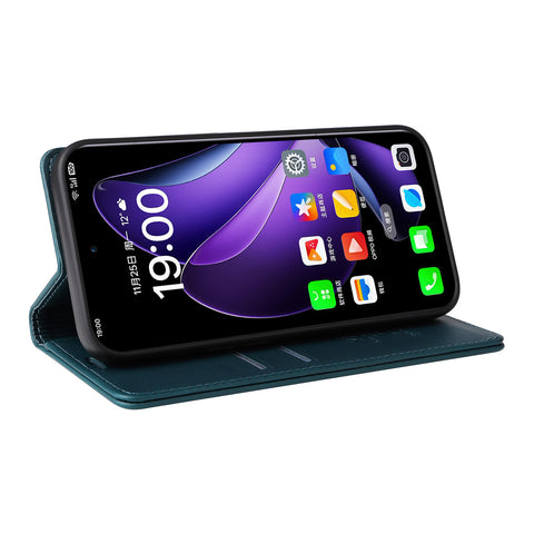 YIKATU For Oppo Reno13 5G (Global) Phone Cases  Magnetic Closure PU Leather Mobile Cover