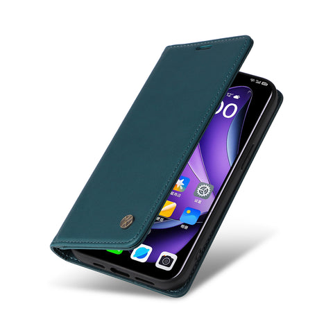 YIKATU For Oppo Reno13 5G (Global) Phone Cases  Magnetic Closure PU Leather Mobile Cover