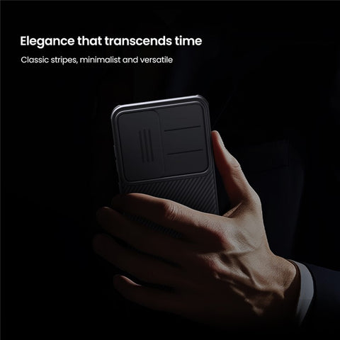NILLKIN Camshield Pro for Samsung Galaxy S25 Magnetic Case TPU + PC Phone Cover with Slider Camera