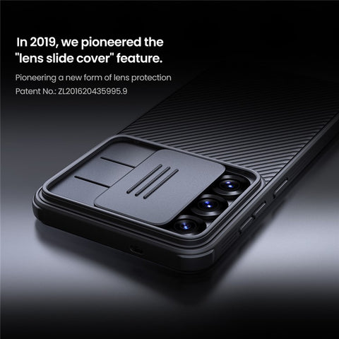 NILLKIN Camshield Pro for Samsung Galaxy S25 Magnetic Case TPU + PC Phone Cover with Slider Camera