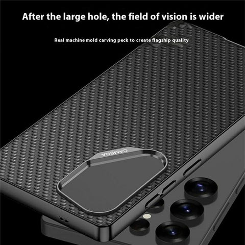 GKK For Samsung Galaxy S24 Ultra Case Hybrid PU Phone Back Cover Skin Touch