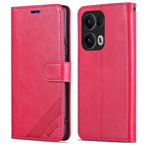 AZNS For Oppo Reno13 Pro 5G Case Anti-Scratch PU Leather Stand Wallet Phone Cover