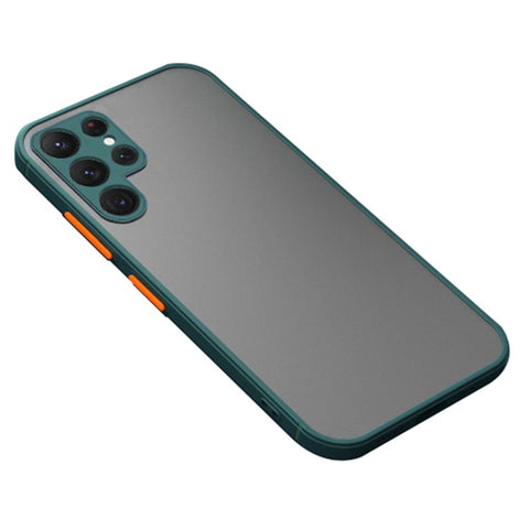 For Samsung Galaxy S24 Ultra Case TPU + PC Matte Anti Drop Phone Back Cover