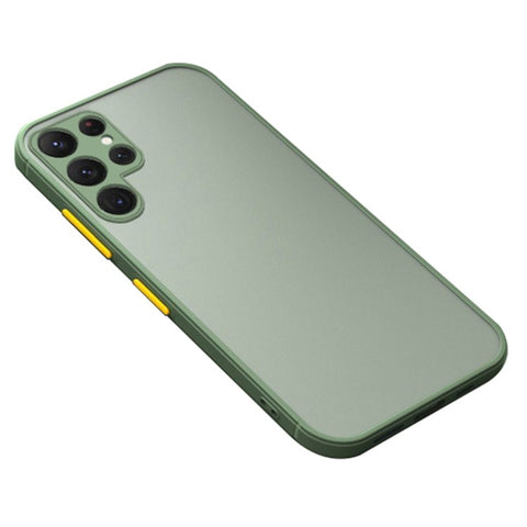 For Samsung Galaxy S24 Ultra Case TPU + PC Matte Anti Drop Phone Back Cover