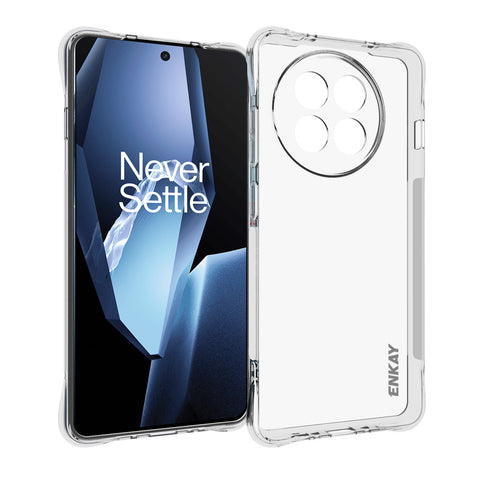 ENKAY HAT PRINCE For OnePlus Ace 5 Pro 5G / OnePlus Ace 5 5G Clear Phone Case   Shockproof Anti-slip TPU Cover