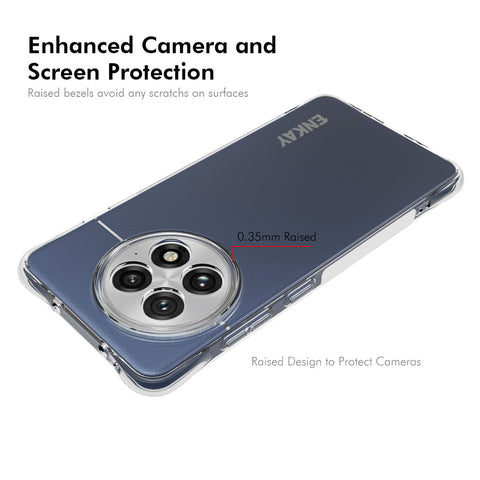 ENKAY HAT PRINCE For OnePlus Ace 5 Pro 5G / OnePlus Ace 5 5G Clear Phone Case   Shockproof Anti-slip TPU Cover