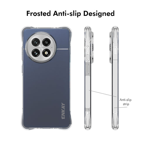 ENKAY HAT PRINCE For OnePlus Ace 5 Pro 5G / OnePlus Ace 5 5G Clear Phone Case   Shockproof Anti-slip TPU Cover