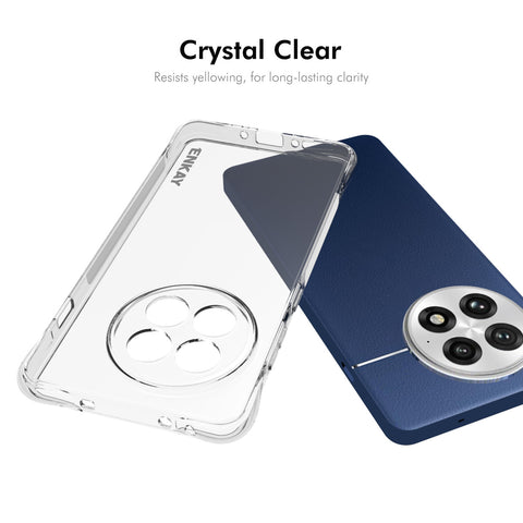ENKAY HAT PRINCE For OnePlus Ace 5 Pro 5G / OnePlus Ace 5 5G Clear Phone Case   Shockproof Anti-slip TPU Cover