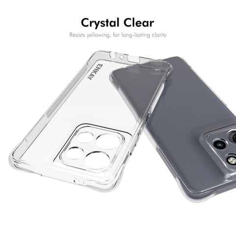 ENKAY HAT PRINCE For Motorola Moto G Power (2025) Clear Phone Case   Shockproof Anti-slip TPU Cover