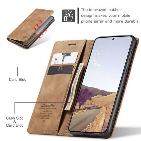 CASEME For OnePlus 13 Wallet Case  013 Series PU Leather Phone Cover Stand