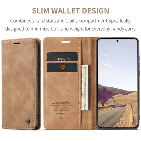 CASEME For OnePlus 13 Wallet Case  013 Series PU Leather Phone Cover Stand