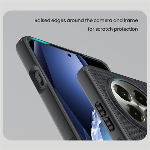 NILLKIN Frosted Shield Pro Case For OnePlus 13R 5G  /  Ace 5 5G  /  Ace 5 Pro 5G Matte PC + TPU Phone Cover