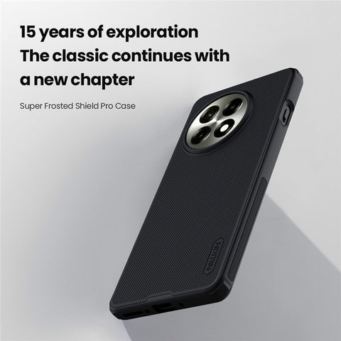 NILLKIN Frosted Shield Pro Case For OnePlus 13R 5G  /  Ace 5 5G  /  Ace 5 Pro 5G Matte PC + TPU Phone Cover