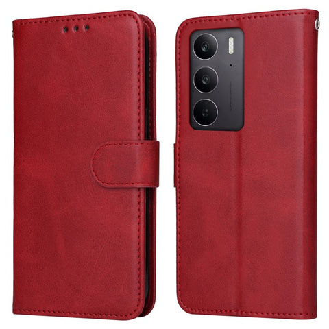 For Oppo A5 5G / 4G  / Realme C73 5G / C71 4G / 14x 5G / C75 5G / C75 4G Case Wallet PU Leather Folio Flip Phone Cover