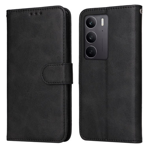 For Oppo A5 5G / 4G  / Realme C73 5G / C71 4G / 14x 5G / C75 5G / C75 4G Case Wallet PU Leather Folio Flip Phone Cover