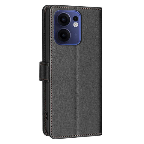 BINFEN COLOR BF32 For Oppo Reno13 F 5G (Reno 13 FS 5G) / 4G Leather Case Wallet RFID Blocking Phone Cover