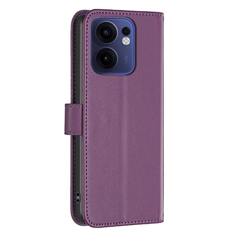 BINFEN COLOR BF17 For Oppo Reno13 F 5G (Reno 13 FS 5G) / 4G Case Wallet Folio Flip Leather Cover