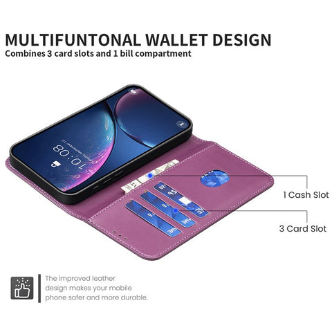 BINFEN COLOR BF17 For Oppo Reno13 F 5G (Reno 13 FS 5G) / 4G Case Wallet Folio Flip Leather Cover