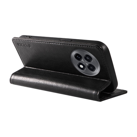 YIKATU For OnePlus Ace 5G Wallet Case  YK-006 Magnetic Closure Leather Phone Cover Litchi Texture