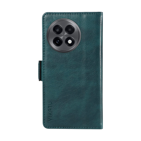 YIKATU For OnePlus Ace 5G Case  YK-007 Litchi Texture PU Leather Wallet Phone Cover