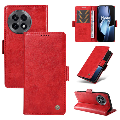 YIKATU For OnePlus Ace 5G Case  YK-007 Litchi Texture PU Leather Wallet Phone Cover