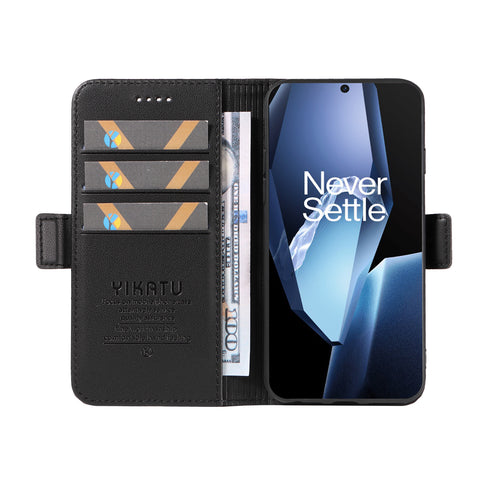 YIKATU For OnePlus Ace 5G Wallet Phone Case  YK-003 Leather Stand Cover