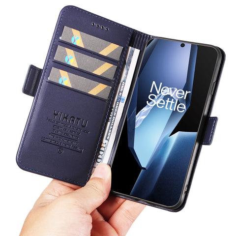 YIKATU For OnePlus Ace 5G Wallet Phone Case  YK-003 Leather Stand Cover