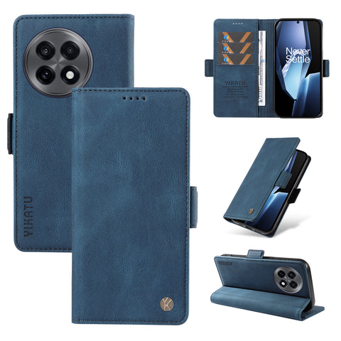 YIKATU For OnePlus Ace 5G Leather Case  YK-005 Skin-touch Feeling Wallet Phone Cover