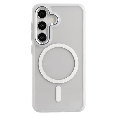FULEXIN For Samsung Galaxy S25+ Magnetic Case Anti Drop TPU + PC Phone Cover