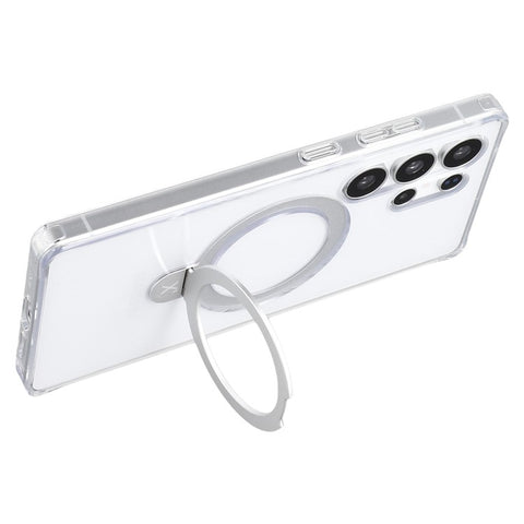 X-LEVEL PITHY STONE II For Samsung Galaxy S25 Ultra Magnetic Case PC+TPU Back Cover with Kickstand