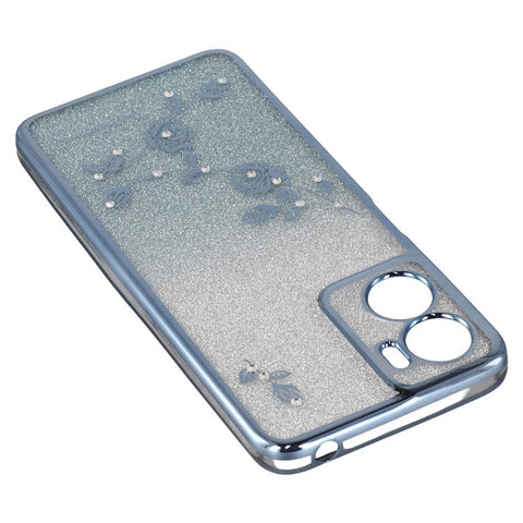 KADEM For Motorola Moto G05 4G / E15 4G Case Flower TPU Flexible Gradient Phone Cover