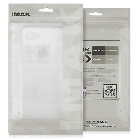 IMAK UX-4 Series TPU Case for Xiaomi Redmi K60 Pro 5G / K60 5G / Poco F5 Pro 5G Straight Frame Clear Phone Cover