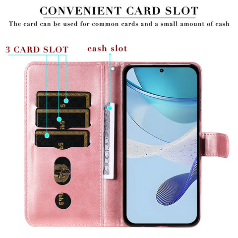 For Oppo A5 5G / 4G / Realme C75 5G / C75 4G / C73 5G / C71 4G / 14x 5G Case Zipper Wallet Calf Texture PU Leather Phone Cover