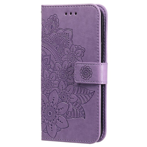 For Oppo A5 5G / 4G / Realme C75 5G / C75 4G / C73 5G / C71 4G / 14x 5G Case Floral Pattern PU Leather Wallet Stand Phone Cover