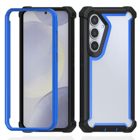 For Samsung Galaxy S24+ Case Reinforced Corner Design TPU + PC Shockproof Phone Cover