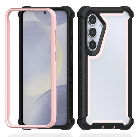 For Samsung Galaxy S24+ Case Reinforced Corner Design TPU + PC Shockproof Phone Cover