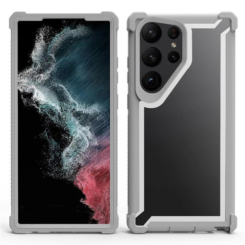 For Samsung Galaxy S24 Ultra Case Reinforced Corner Design TPU + PC Shockproof Phone Cover